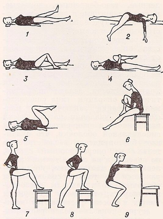 Exercise therapy for hip joint disease