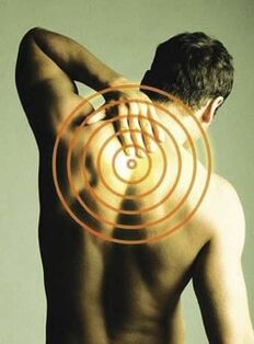 Back pain that worsens after inhalation is a symptom of thoracic osteochondrosis