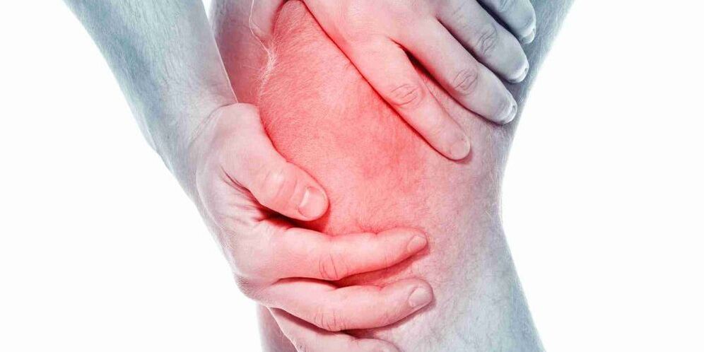 Pain with bent or straight knees is a symptom of knee joints