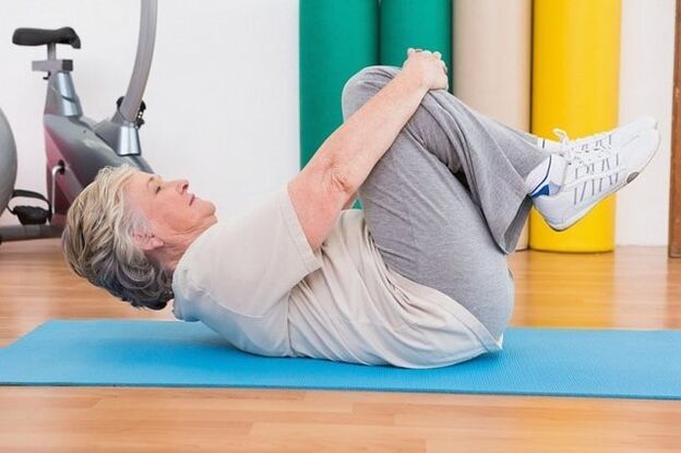Knee joint therapeutic exercises